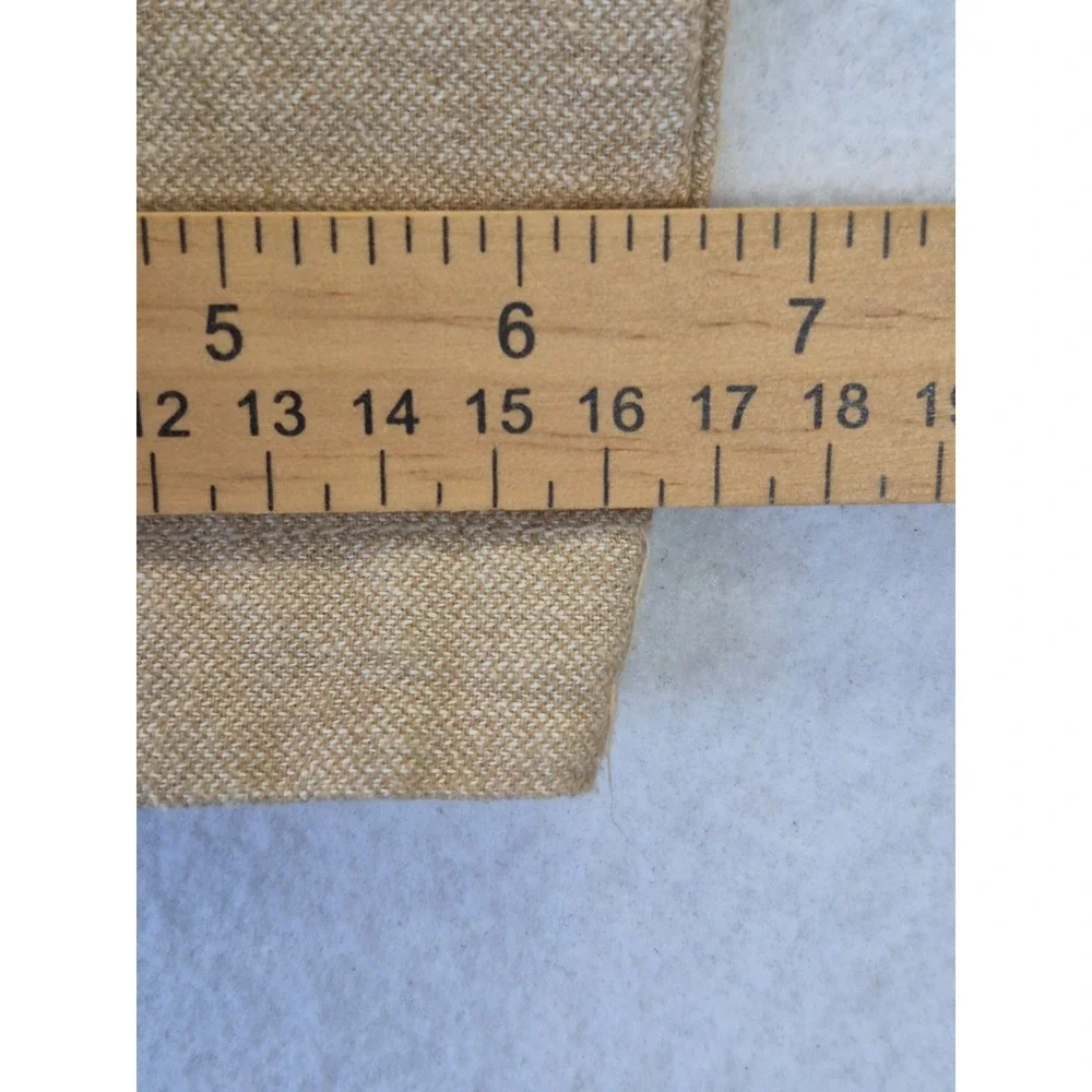 Banana Republic Athletic Linen Blend Pants Mens 31x32 Tan Drawstring Tapered Leg